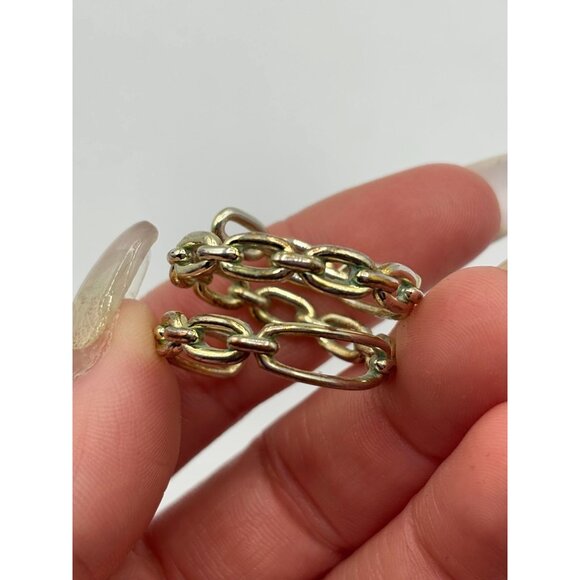 Gold Chain Link Ring Kendra Scott 9 - Picture 3 of 6
